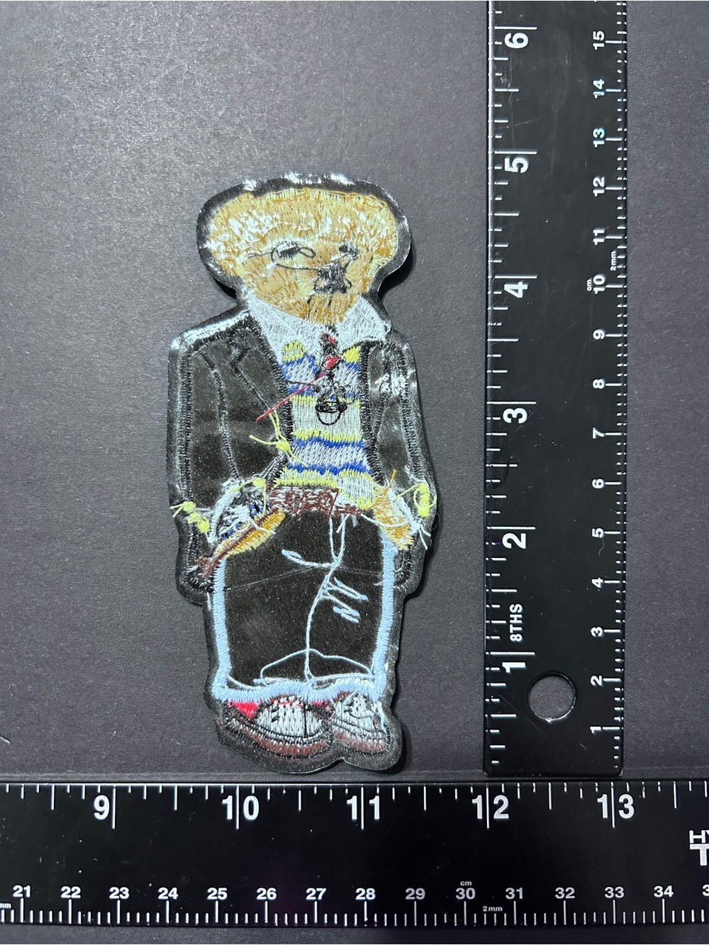 Ralph Lauren Polo Bear Embroidered Patches a lot of 6 Iron-on - Picture 9 of 16
